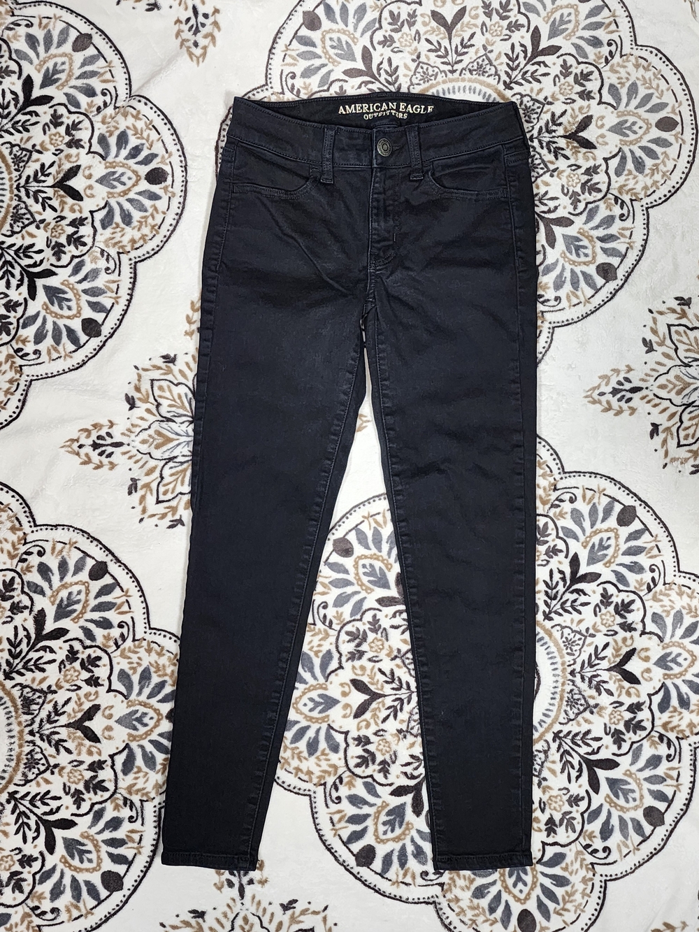 American Eagle Outfitters Black Stretch Jeans